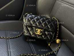 Сумка Chanel чорна міні , сумка Canel - VDALA.PRO