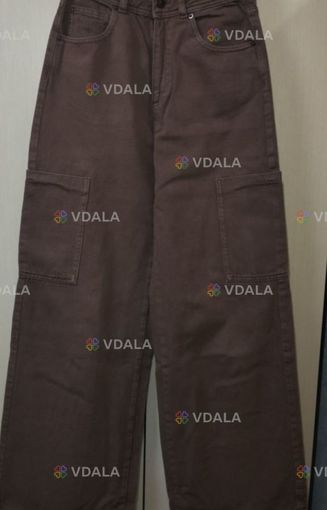 Джинсы карго коричневые - VDALA.PRO