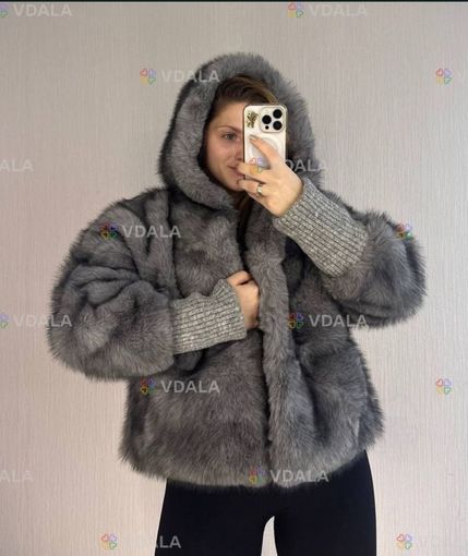 Шуба жіноча з еко хутра - VDALA.PRO