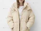 Куртка пуфер oversize пуховик зима капюшон тепла оверсайз нова Bershka - VDALA.PRO - 1