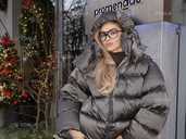 Пуховик кольору графіт розрахований на температуру до -20С - VDALA.PRO - 1