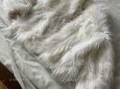 Трендова біла шубка баранчик лама штучна екошубка - VDALA.PRO - 1