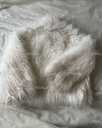 Трендова біла шубка баранчик лама штучна екошубка - VDALA.PRO - 4