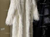 Біла шуба з хутра лами - VDALA.PRO - 1