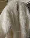 Біла шуба з хутра лами - VDALA.PRO - 2
