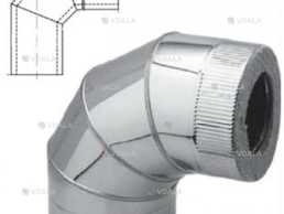 Колено 90° с теплоизоляцией - VDALA.PRO