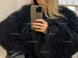 Нереально красивая шубка из натуральной Ламы. - VDALA.PRO