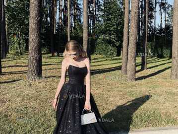 чорна випускна сукня - VDALA.PRO