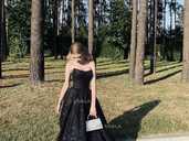 чорна випускна сукня - 1 чорна випускна сукня - VDALA.PRO - 1