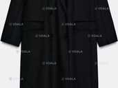 Чорне пальто zara limited максі міді вовна - VDALA.PRO - 1