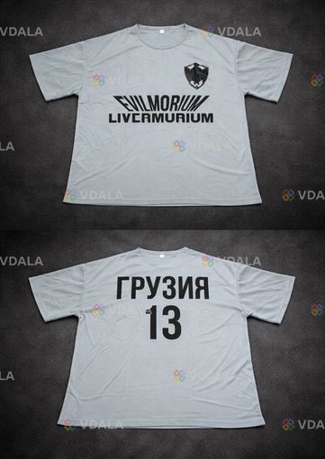 Футболки livermorium грузия 13 на руках - VDALA.PRO