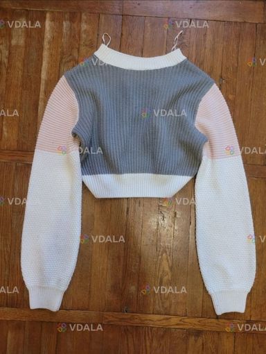 Свитер вязаный нежный - VDALA.PRO