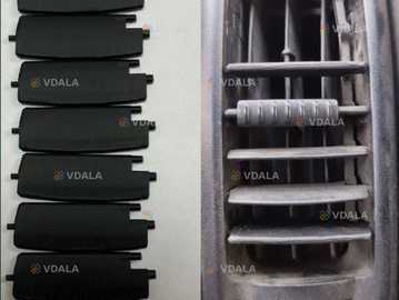 Дефлектор повітряний, жалюзі Renault Trafic 2, Opel Vivaro, Primastar - VDALA.PRO