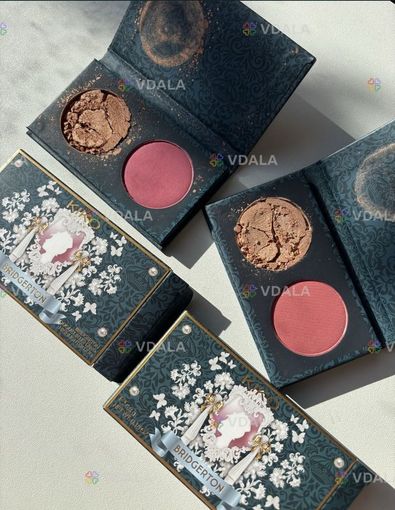 УЦІНКА! Палетка румʼяна і хайлайтер Kiko Milano. Румяна Кіко Мілано - VDALA.PRO