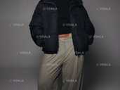 жіноча чорна куртка - VDALA.PRO - 1