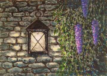 Картина авторская * Ночная романтика*. Акрил, картон, 20*30 см - VDALA.PRO