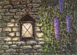 Картина авторская * Ночная романтика*. Акрил, картон, 20*30 см - VDALA.PRO