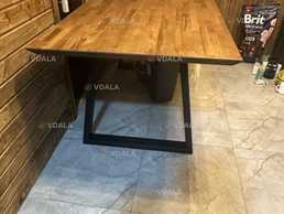 деревʼяний стіл 180*90 - VDALA.PRO