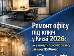 Ремонт офісу - VDALA.PRO