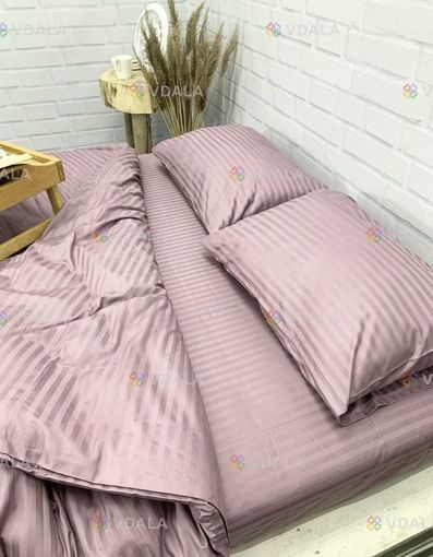 Постільна білизна страйп-сатин - VDALA.PRO