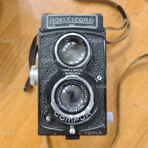 Фотоапарат Rolleicord (Triotar 75/3.5, Compur) — повний комплект Фотоапарат Rolleicord (Triotar 75/3.5, Compur) — повний комплект - VDALA.PRO