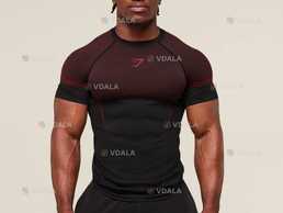 Майка компресійна в стилі Gymshark - VDALA.PRO