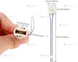 Керамічні патрони для ламп з цоколем G9. Нові. Комплект 10 шт. - VDALA.PRO - 5