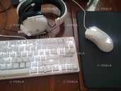 Продам весь комплект сразу. клавиатура, мышка, наушники, коврик - VDALA.PRO - 2