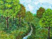 Картина авторская * Пейзаж*. Акрил, картон - VDALA.PRO - 1