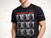 Футболка «Эмоции Дарта Вейдера» (L) 100% хлопок - VDALA.PRO - 1