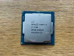 Процессор intel core i7 7700 4 ядра 8 потоков 4.2 Ггц идеал гарантия - VDALA.PRO