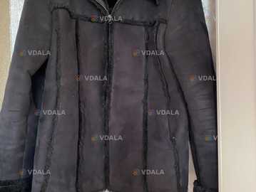 Дубленка короткая черная - VDALA.PRO
