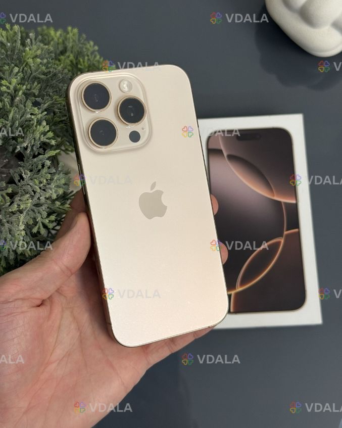 iPhone 16 Pro 256gb Desert Titanium Neverlock АКБ 93% Айфон iPhone 16 Pro 256gb Desert Titanium Neverlock АКБ 93% Айфон - VDALA.PRO