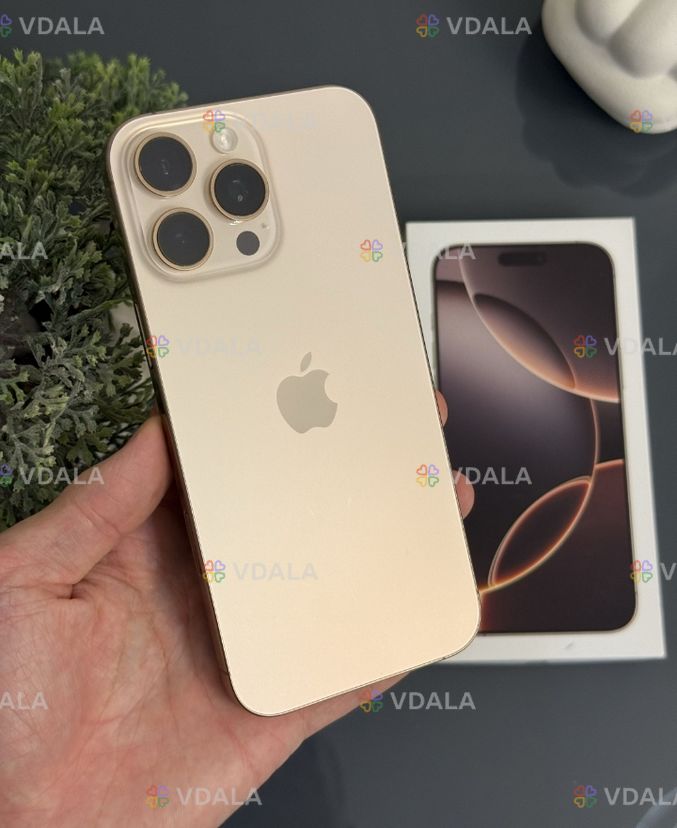 iPhone 16 Pro Max 256gb Desert Titanium АКБ 94% Айфон Обмін iPhone 16 Pro Max 256gb Desert Titanium АКБ 94% Айфон Обмін - VDALA.PRO