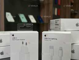 Швидка зарядка для Iphone, блок живлення 20W + кабель USB-C Lightning - VDALA.PRO