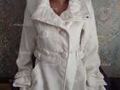 Красивое белое пальто куртка весна осень р.s/xs - VDALA.PRO - 1