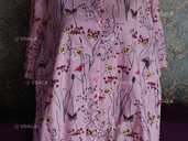 Красивая блуза в цветы большой размер батал 52 /54 блузка - VDALA.PRO - 1