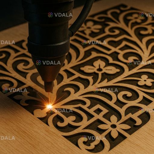 Лазерна різка та гравіювання | Швидко, якісно, будь-яка складність - VDALA.PRO