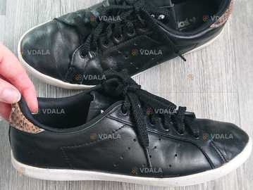 Кожаные кроссовки adidas р. 37 кеды туфли - VDALA.PRO