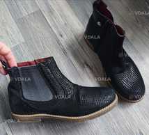 Кожаные ботинки челси р.38 - VDALA.PRO