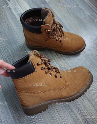 Кожаные ботинки в стиле timberland р.37/38 - VDALA.PRO