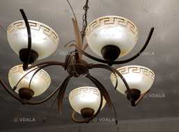 Люстра Метал+скло - VDALA.PRO