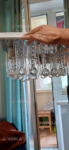 Люстра з підвісками «кристалами» - VDALA.PRO