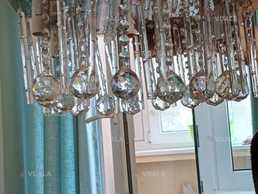 Люстра з підвісками «кристалами» - VDALA.PRO