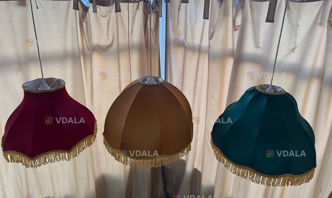 Люстра Абажур классика с бахромой - VDALA.PRO