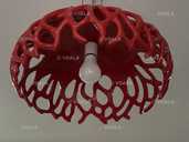 Червона люстра у вигляді коралу - VDALA.PRO - 1