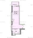 Продам Квартиру в новобудові Жилой комплекс: акрополь, 30 м², 1 кімн., - VDALA.PRO - 4