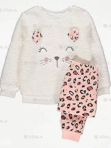 Піжама дитяча флісова для дівчинки george - VDALA.PRO