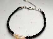 Серебряный браслет камень опал шпинель р. 16,17, 18 - VDALA.PRO - 1