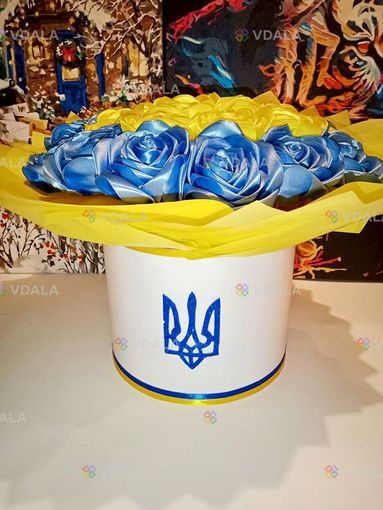 Жовто-блакитні троянди - VDALA.PRO